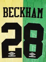 1992/94 Manchester United Beckham #28 Third Shirt (L)