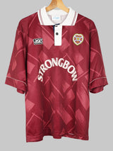 1993-95 Hearts Home Shirt (L)