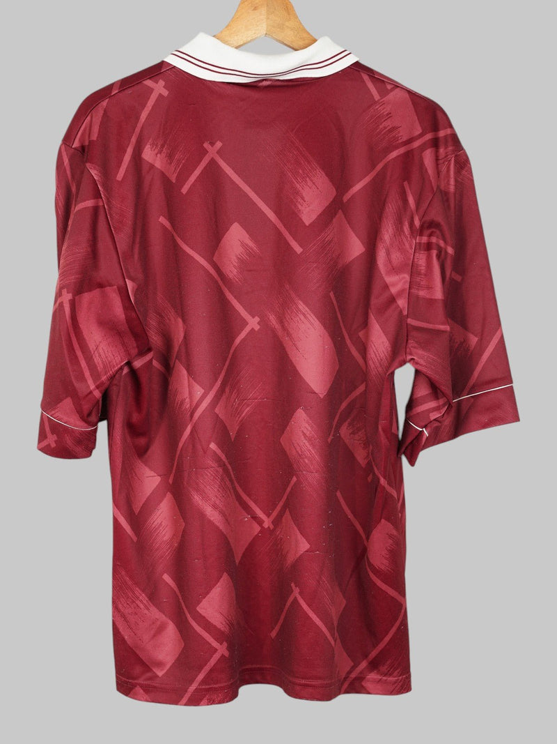 1993-95 Hearts Home Shirt (L)