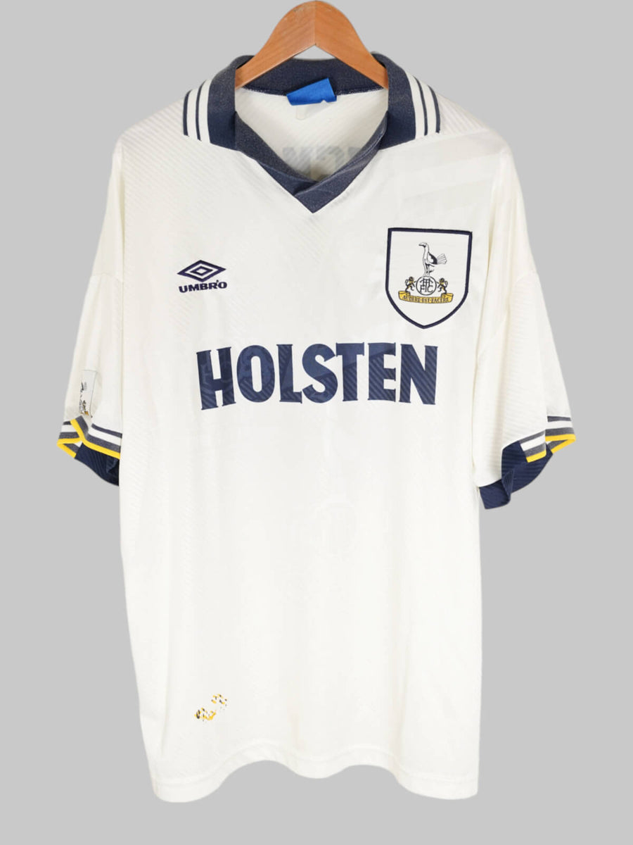 1993/95 Tottenham Hotspur Klinsmann #18 Home Shirt (XL)