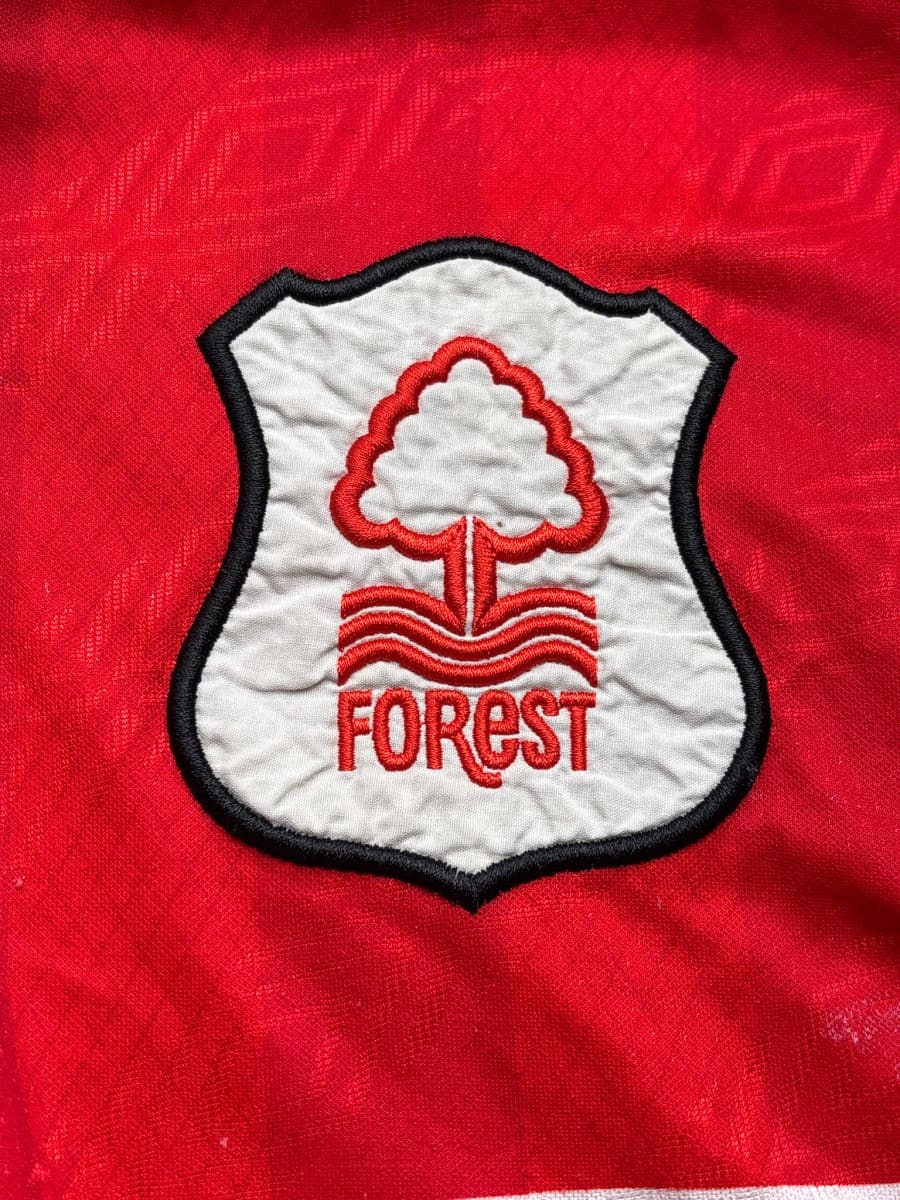 1994-96 Nottingham Forest Reserves #9 Player Issue Home Shirt (XL)