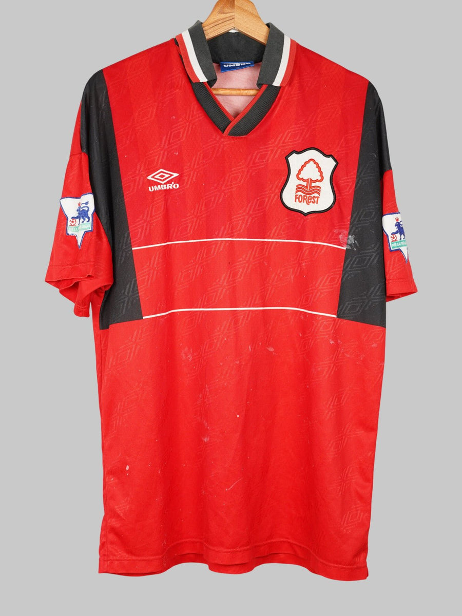 1994-96 Nottingham Forest Reserves #9 Player Issue Home Shirt (XL)
