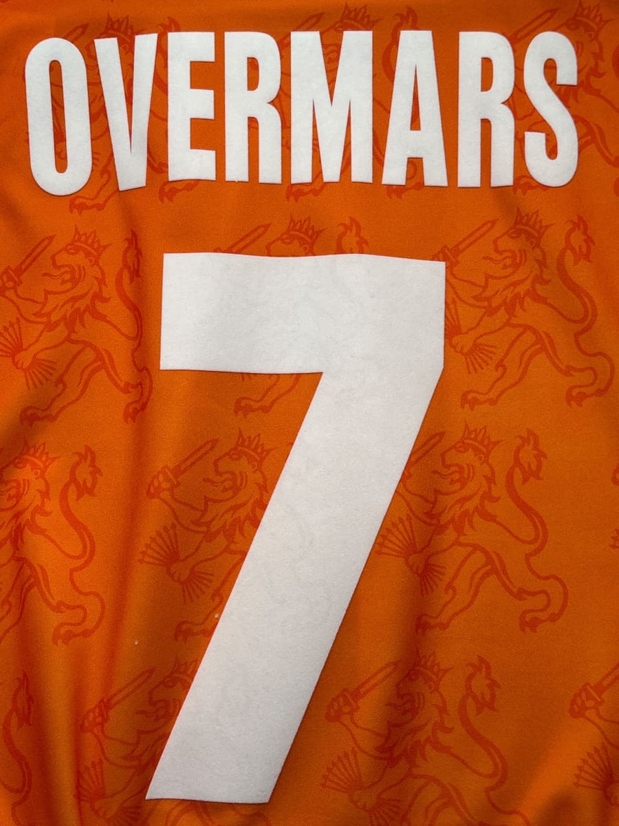 1994/95 Netherlands Overmars #7 Home Shirt (M)