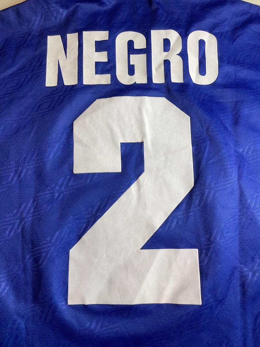 1994/96 Lazio Negro #2 Away Shirt (XL)
