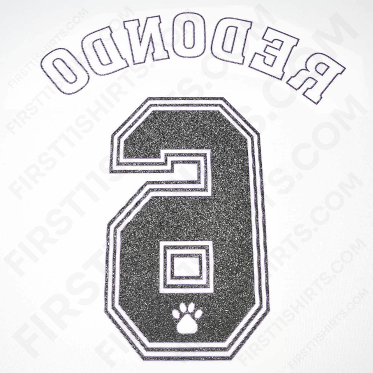 1995/96 Real Madrid Home Name Set Redondo 6 (Repro)