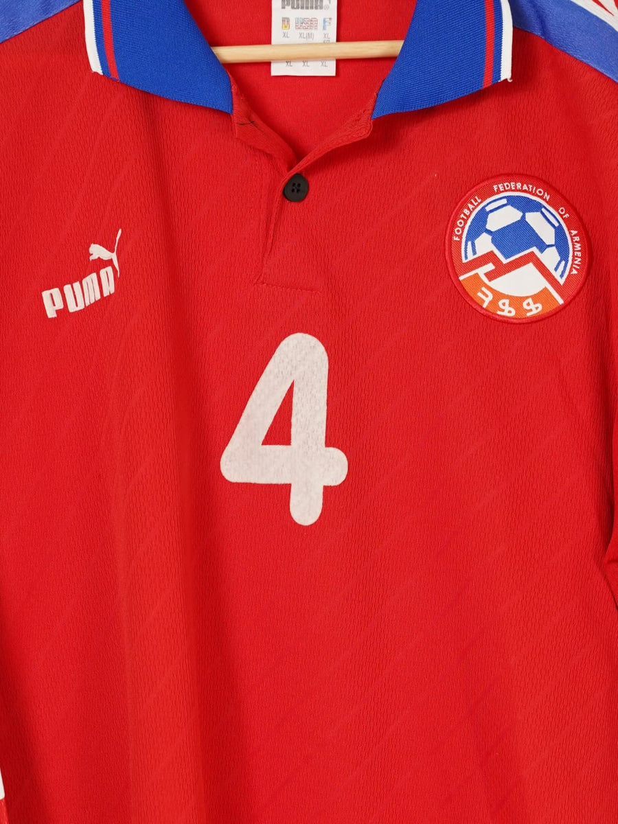 Armenia Home Shirt 1996/98 L/S Match Worn 4 (XL)