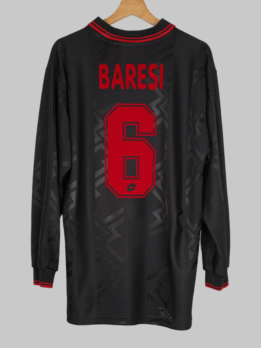 1996/97 AC Milan Baresi #6 Third Shirt L/S (XL)