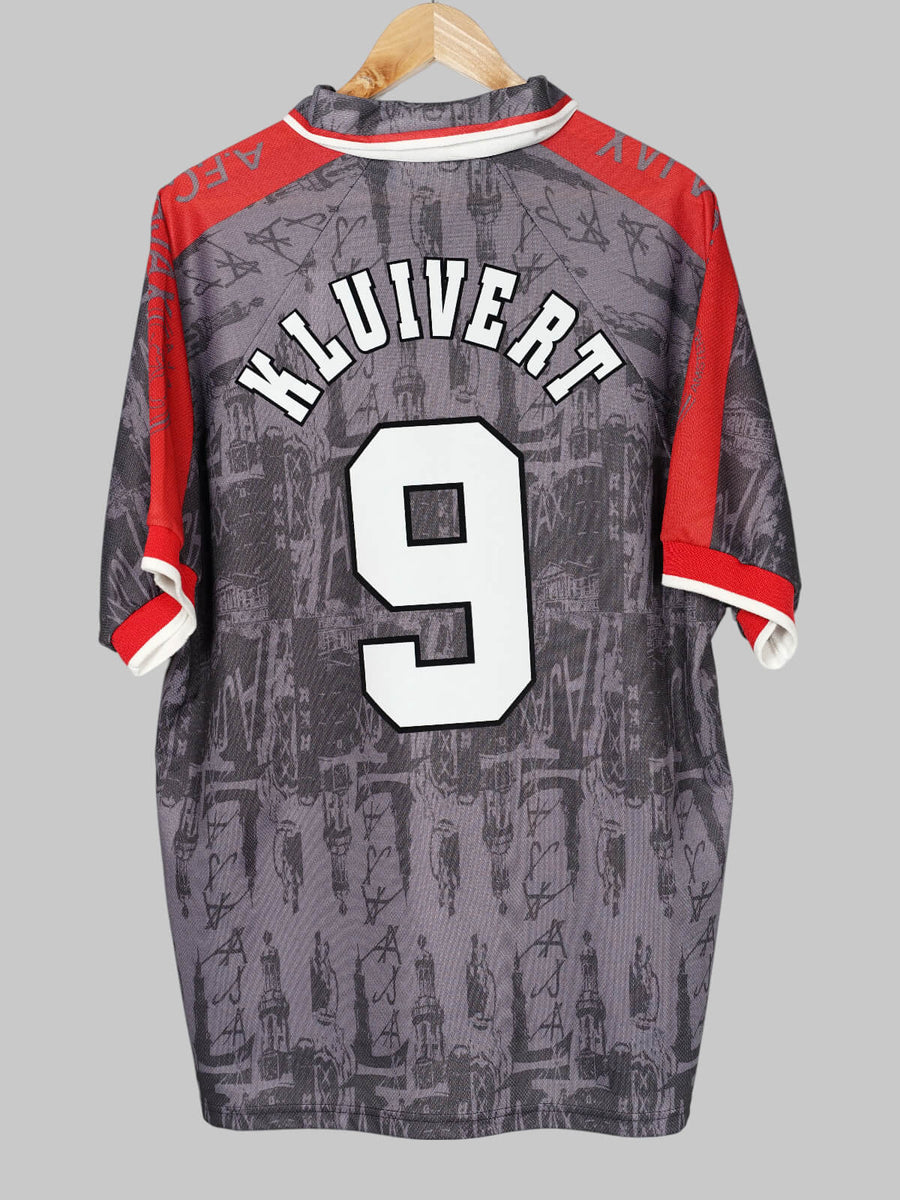 1996/97 Ajax Kluivert #9 Away Shirt (XXL)