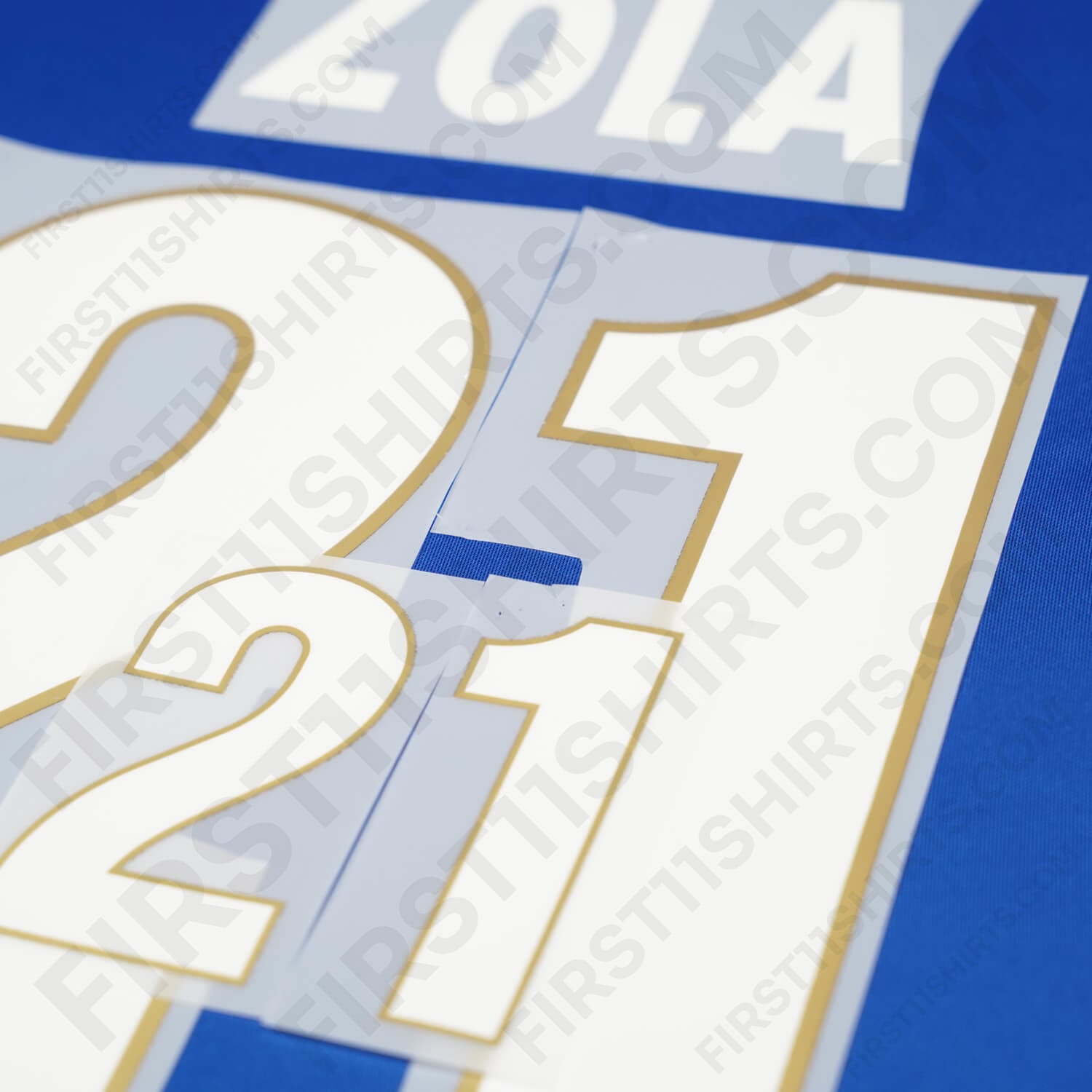 1996/97 Italy Home Name Set Zola 21 (Repro)
