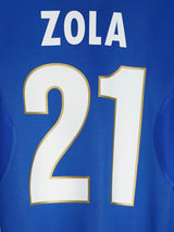 Italy Home Shirt 1996/97 L/S Zola 21 (S)