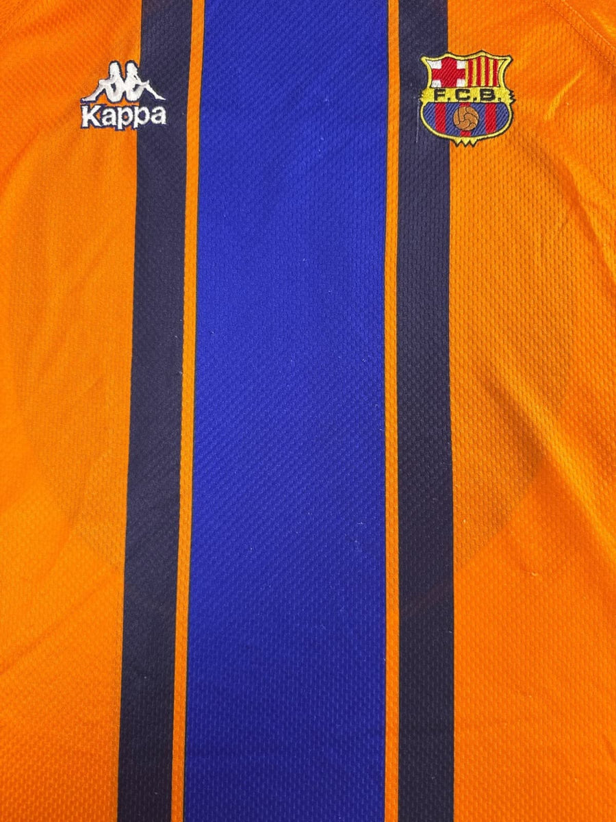 1997/98 Barcelona Rivaldo #11 Away Shirt (L)