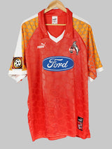 1997/98 FC Köln Baumann #3 Home Shirt (XXL)