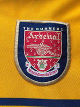 1997/99 Arsenal Bergkamp #10 Away Shirt (XL)