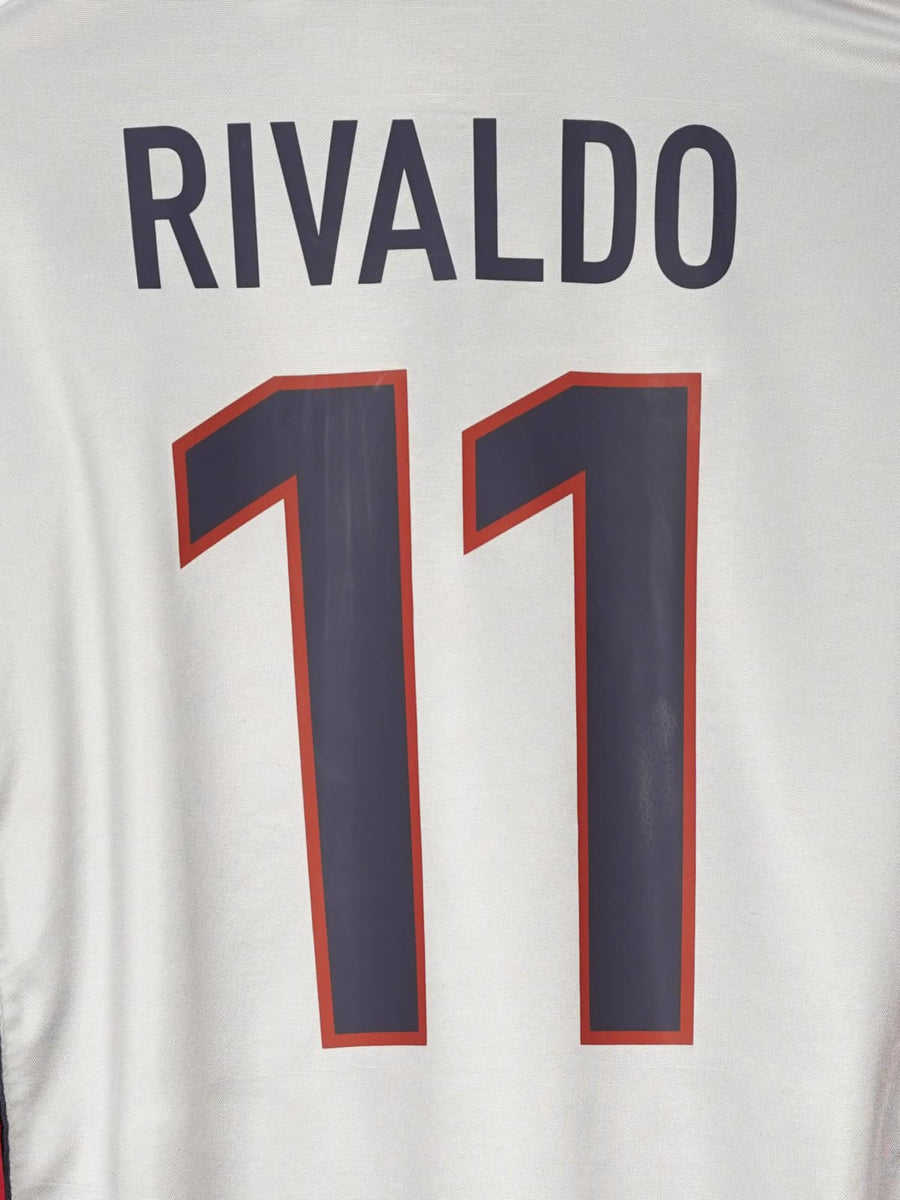 FC Barcelona Away Shirt 1998/00 Rivaldo 11 (XXL)