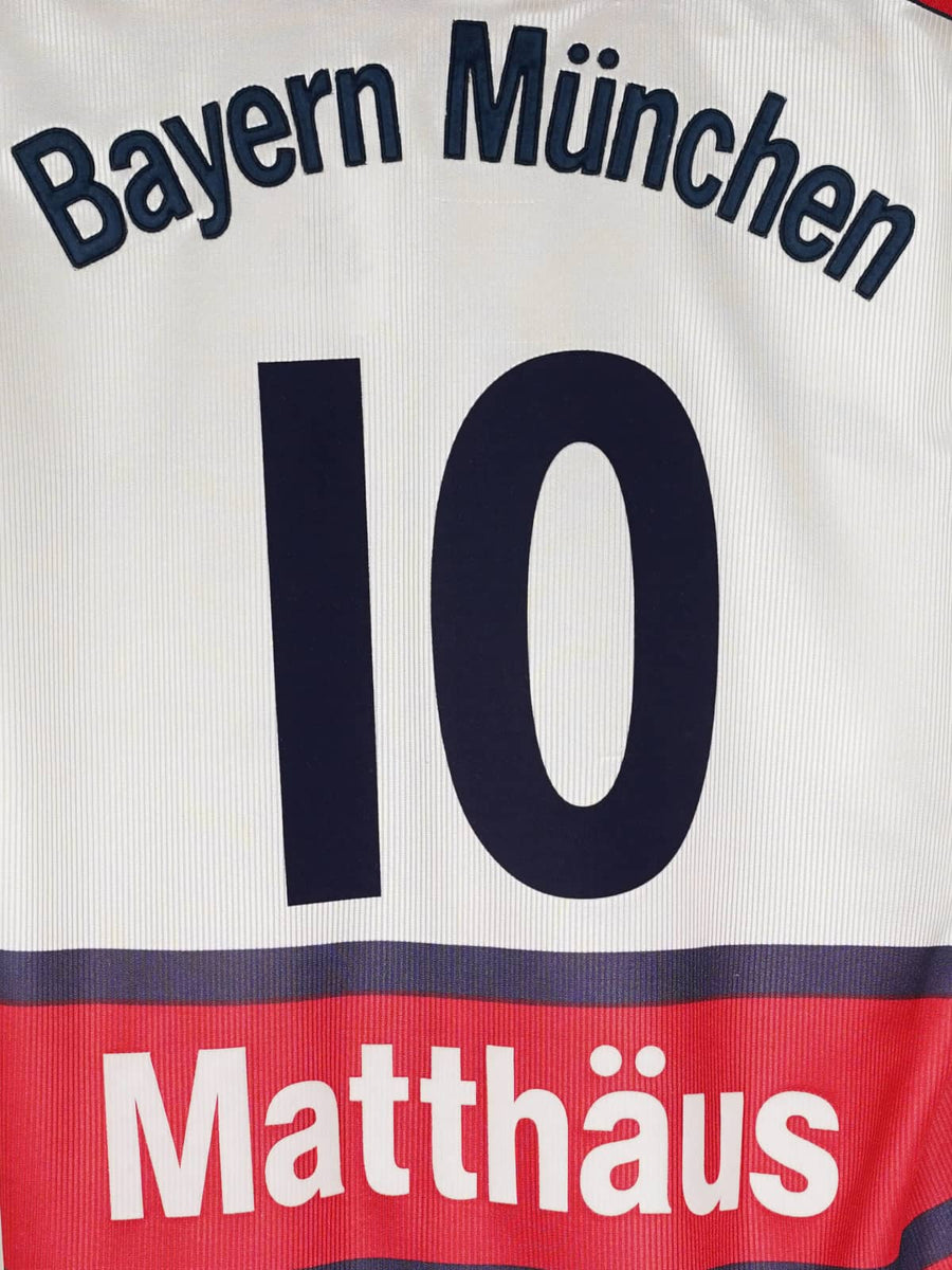 1998/00 Bayern Munich Matthaus #10 Away Shirt (M)