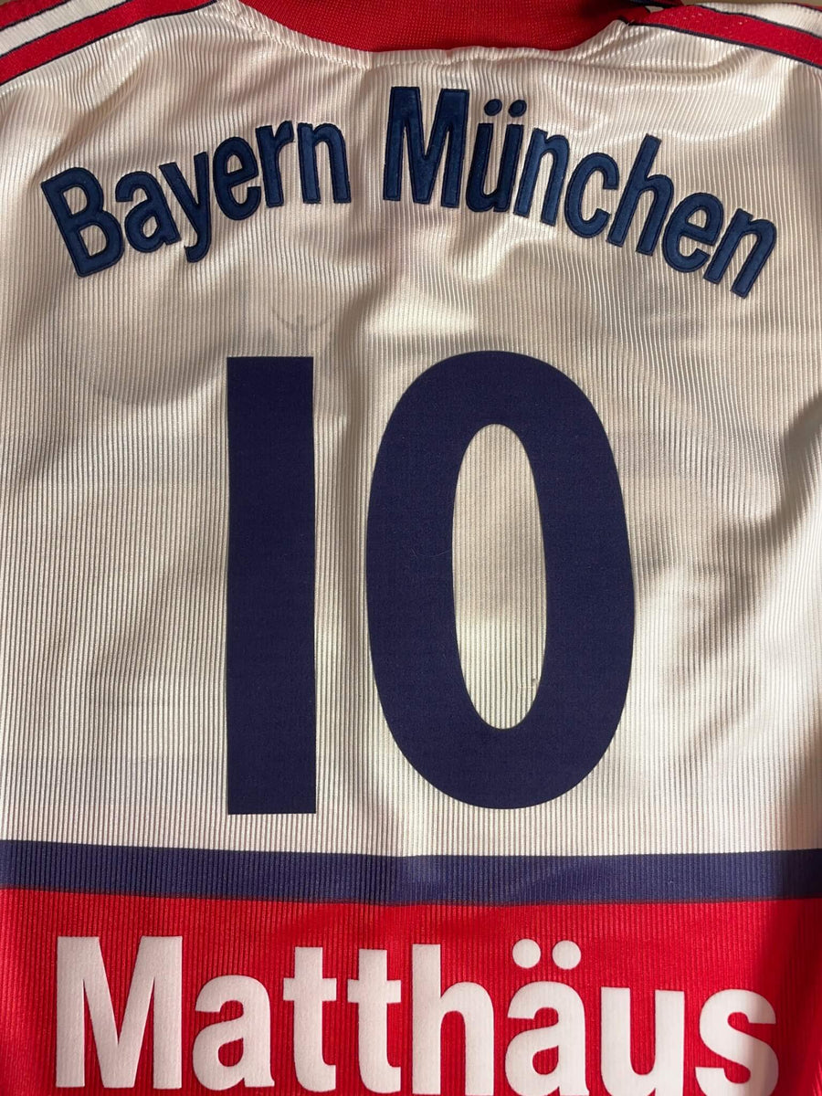 1998/00 Bayern Munich Matthaus #10 Away Shirt (M)