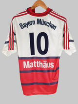 1998/00 Bayern Munich Matthaus #10 Away Shirt (M)