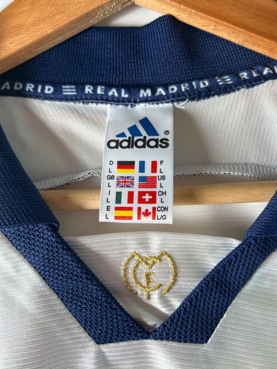 1998/00 Real Madrid R.Carlos #3 Home Shirt (L)