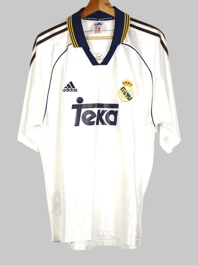 1998/00 Real Madrid R.Carlos #3 Home Shirt (L)