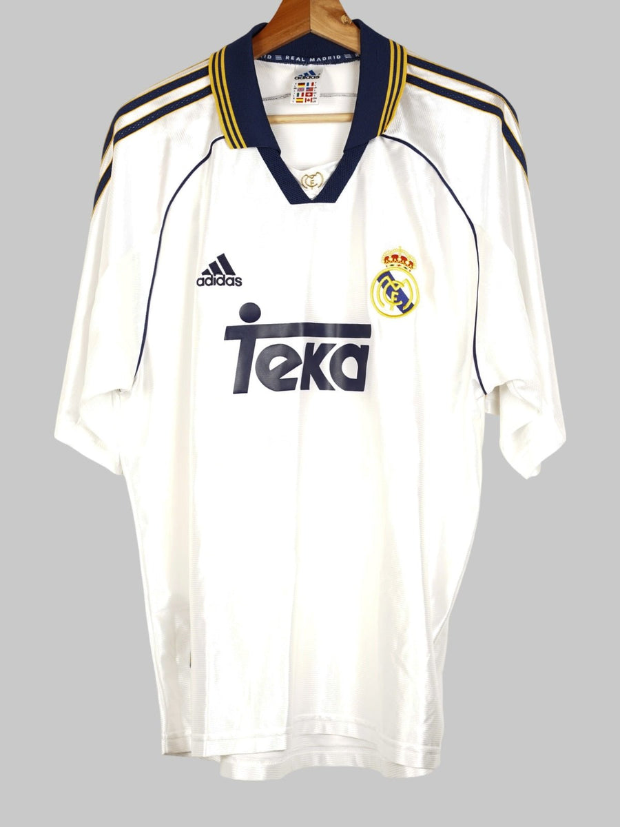 1998/00 Real Madrid R.Carlos #3 Home Shirt (L)