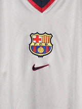 1998/01 Barcelona Kluivert #9 Away Shirt (XL)