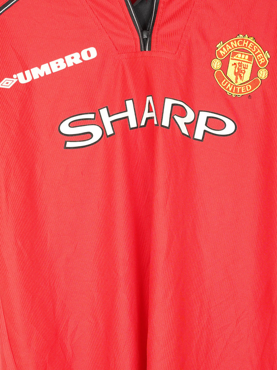 1998/2000 Manchester United Beckham #7 Home Shirt (XL)