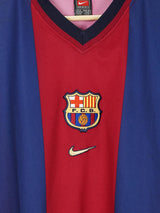 FC Barcelona Home Shirt 1998/99 Kluivert 19 (XL)