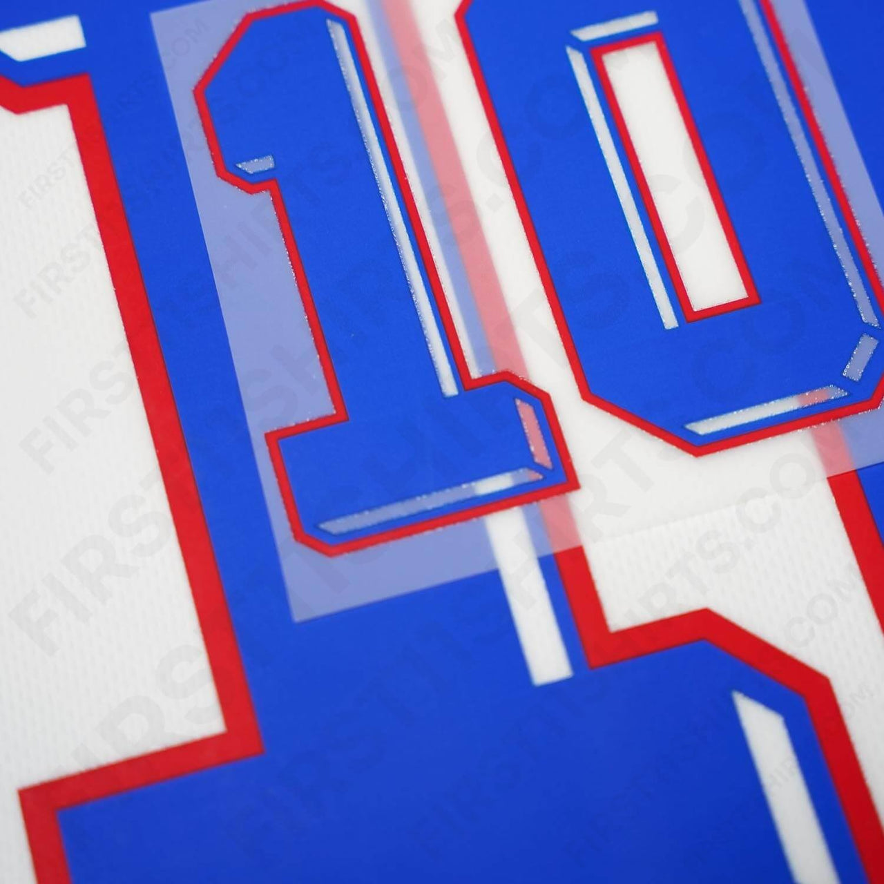 1998/99 France Away Name Set Zidane 10 v2 (Repro)