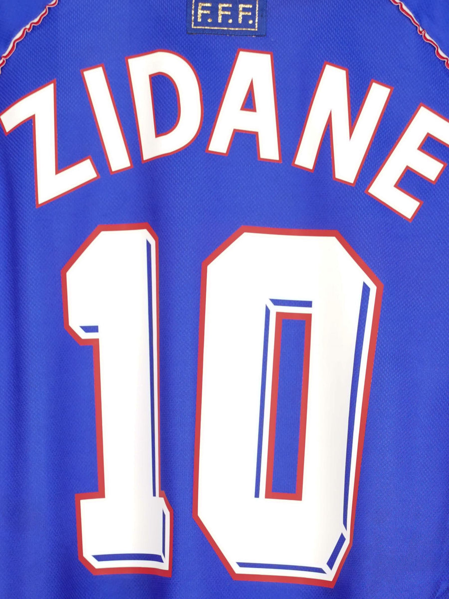 1998/99 France Zidane #10 Home Shirt (L)