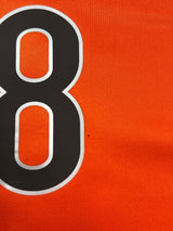 1998/99 Netherlands Bergkamp #8 Home Shirt (L)