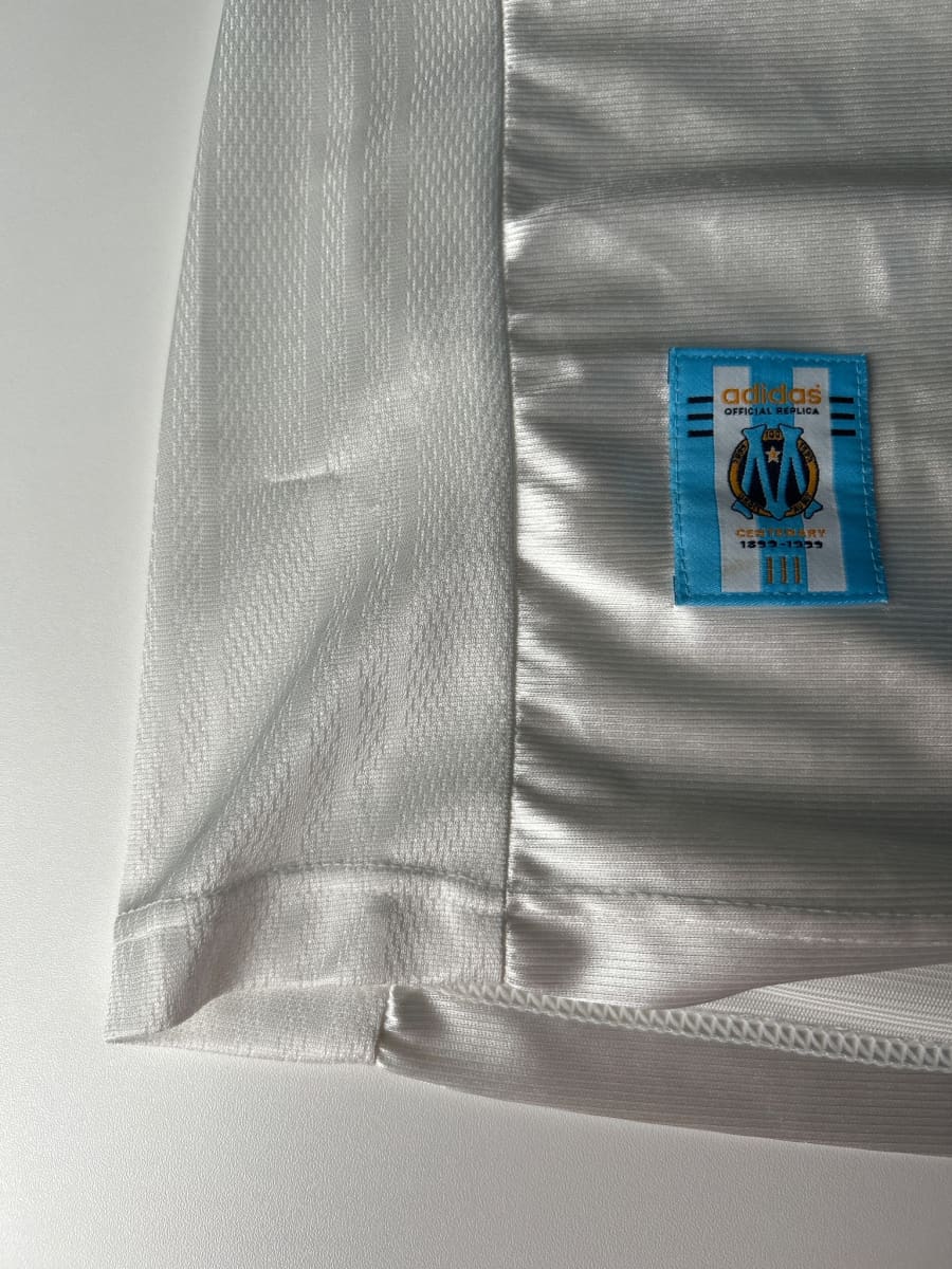 1998/99 Olympique Marseille Ravanelli #11 Home Shirt (M)