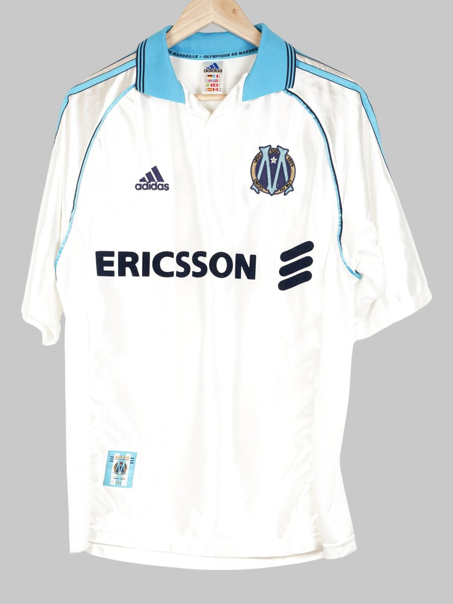 1998/99 Olympique Marseille Ravanelli #11 Home Shirt (M)