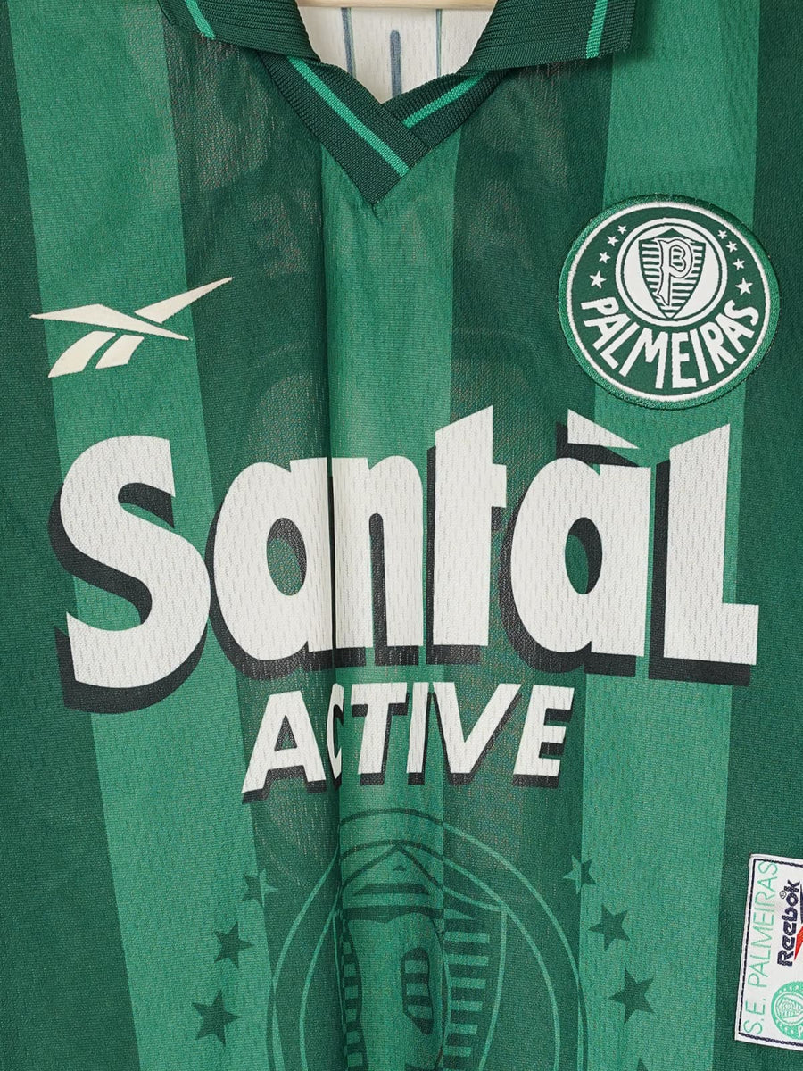 Palmeiras Home Shirt 1998/99 10 (XL)