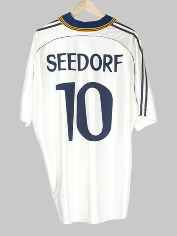 1998/99 Real Madrid Seedorf #10 Home Shirt (XL)
