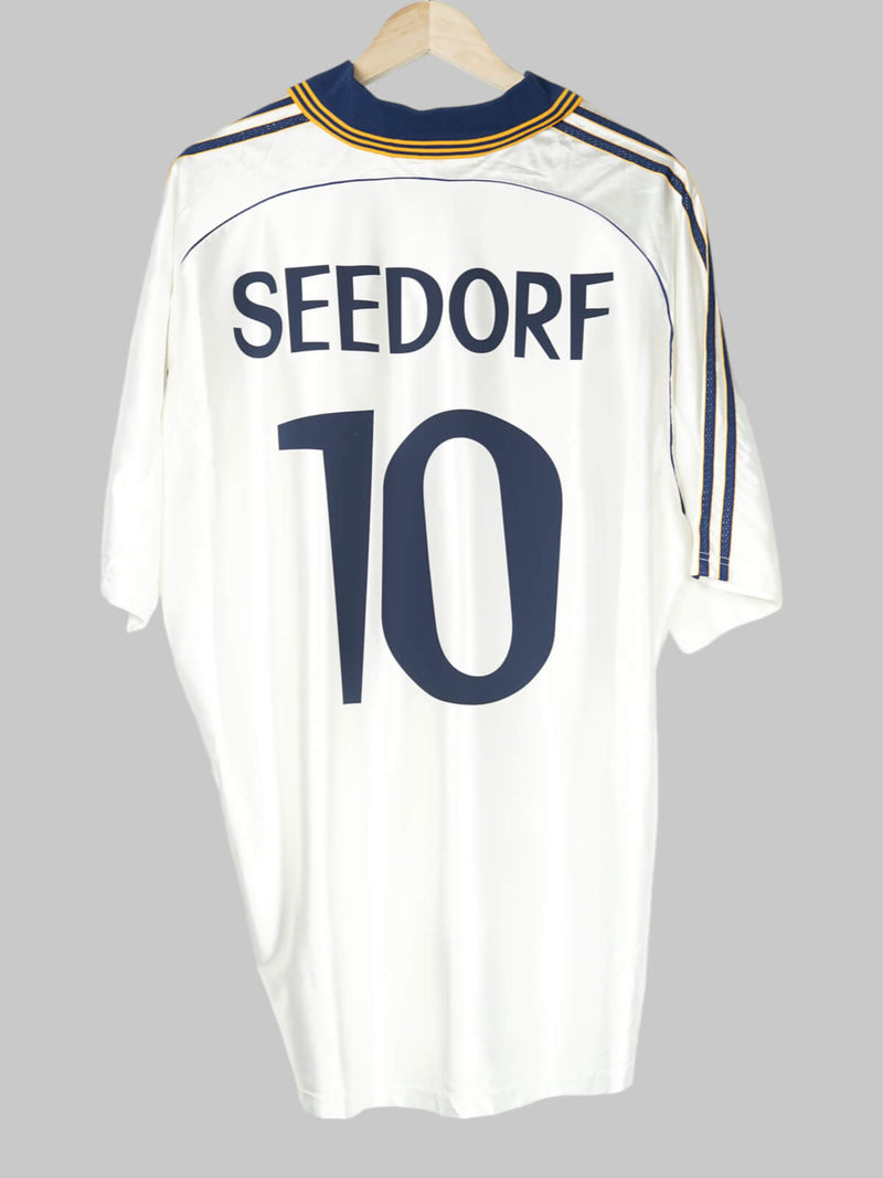 1998/99 Real Madrid Seedorf #10 Home Shirt (XL)