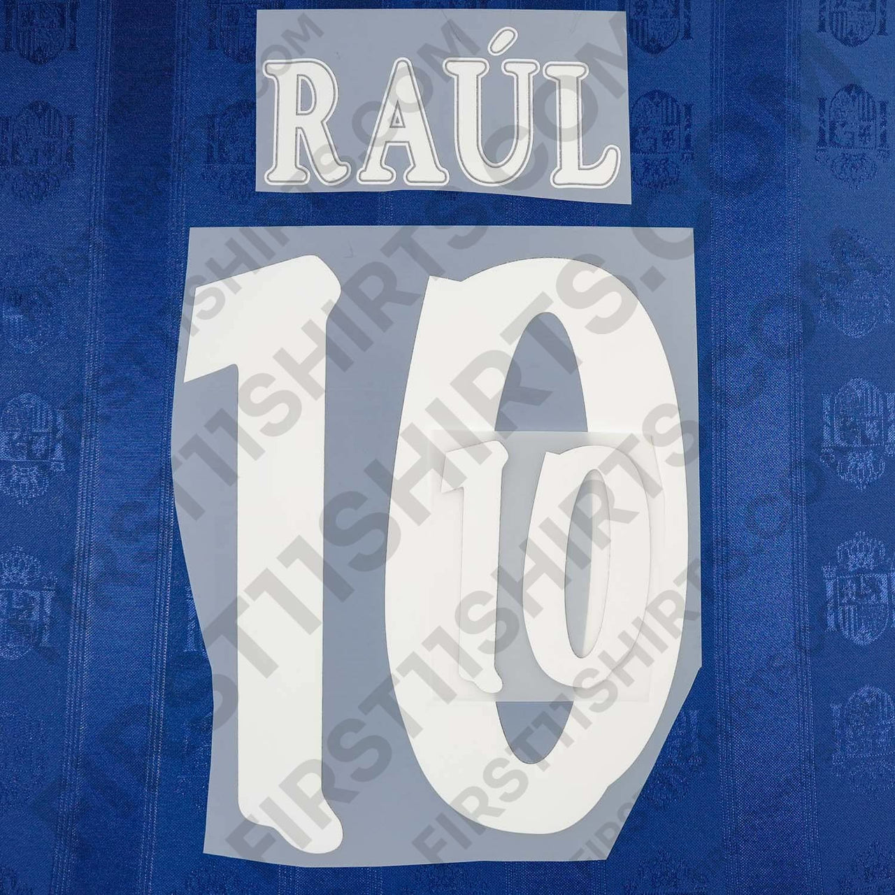 1998/99 Spain Home/Away Name Set Raul 10 (Repro)