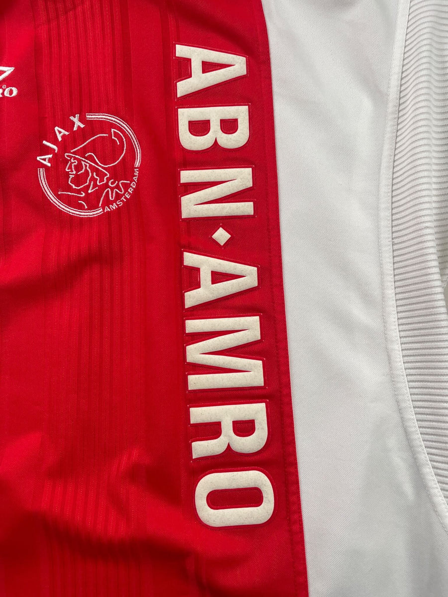 1999/00 Ajax Laudrup #10 Home Shirt (M)