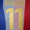 1999/00 FC Barcelona Home Name Set Rivaldo #11 (Repro)