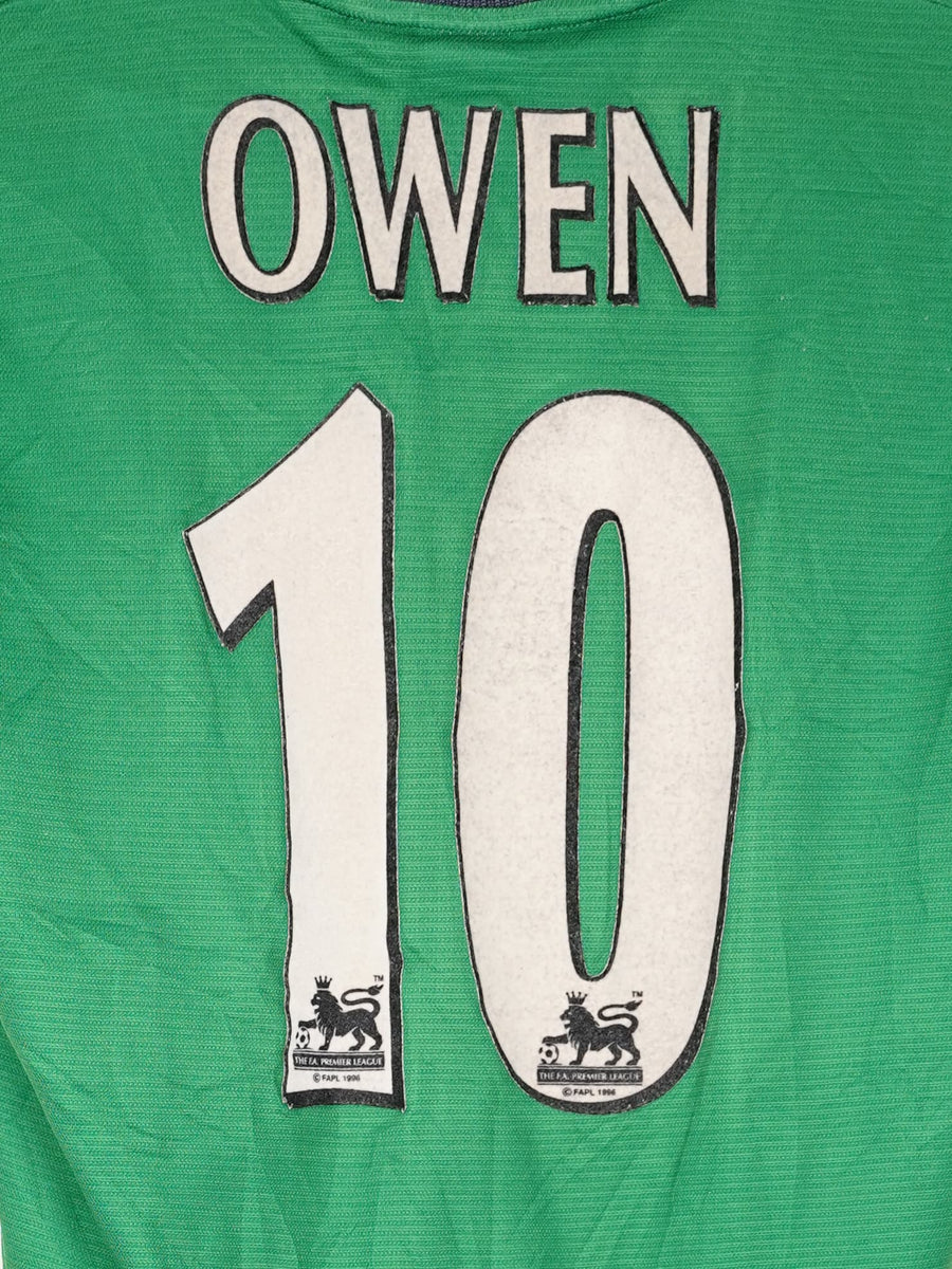 1999/00 Liverpool Owen #10 Away Shirt (XS)