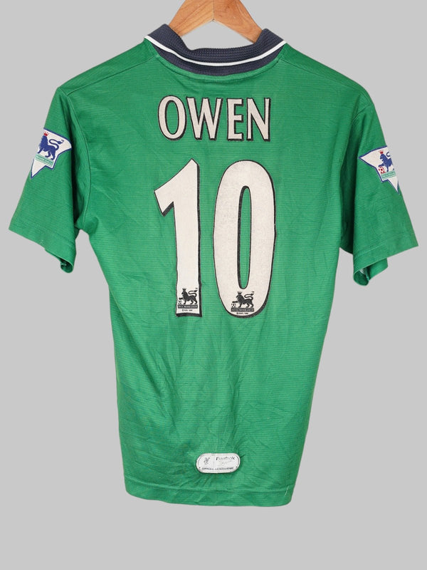 1999/00 Liverpool Owen #10 Away Shirt (XS) Reebok