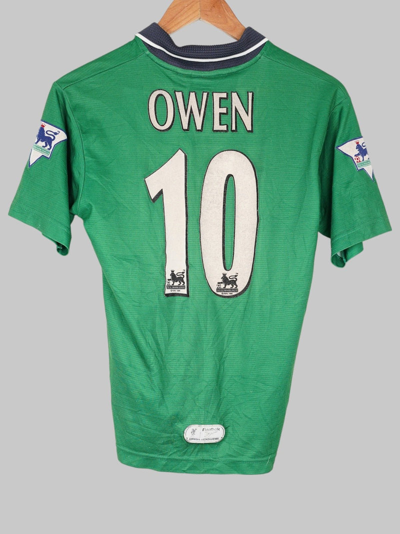 1999/00 Liverpool Owen #10 Away Shirt (XS)