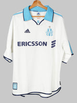 1999/00 Olympique Marseille Pires #7 Home Shirt (L)