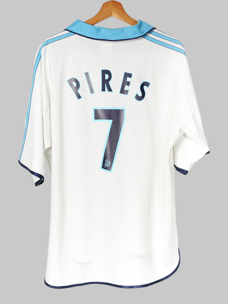 1999/00 Olympique Marseille Pires #7 Home Shirt (L)