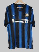 2010/11 Inter Milan Balotelli #45 Home Shirt (XL)