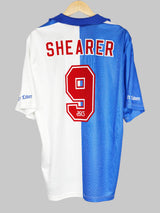 1995/96 Blackburn Rovers Home Shirt Shearer #9 (L)