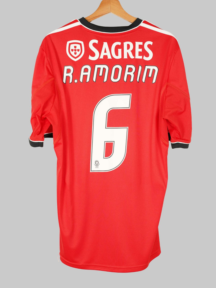 2013/14 Benfica R.Amorim #6 Heimtrikot (L) adidas