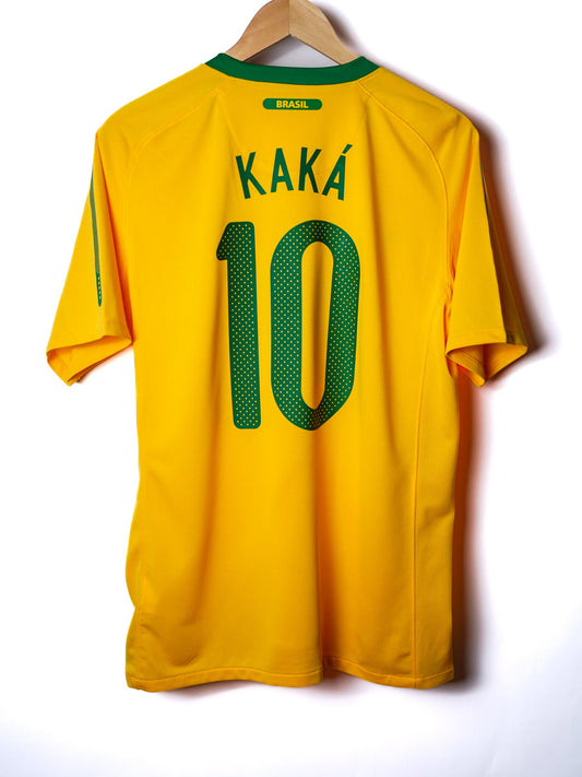 Brazil Home Shirt 2010/11 BNWT #Kaka #10 (M)