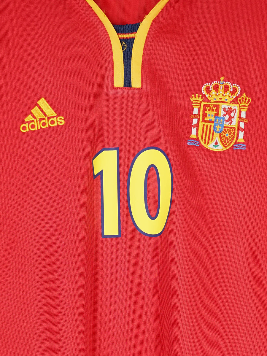 2000/1 Spain Raul #10 Home Shirt (L)
