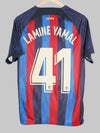 2022/23 Barcelona Lamine Yamal #41 Home Shirt (M) Nike