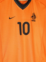 Netherlands Home Shirt 2000/2 Bergkamp 10 (L)